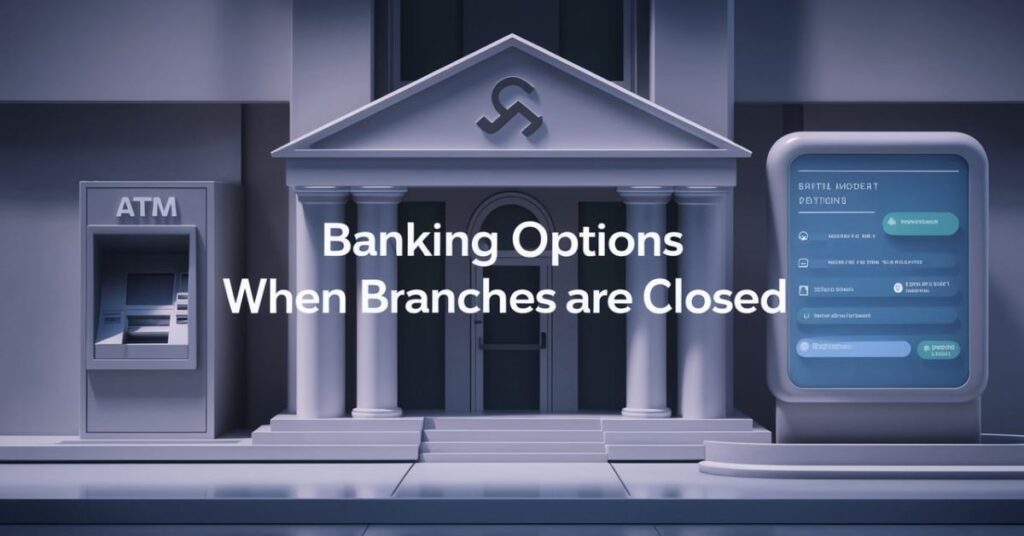 Banking Options When Branches are Closed