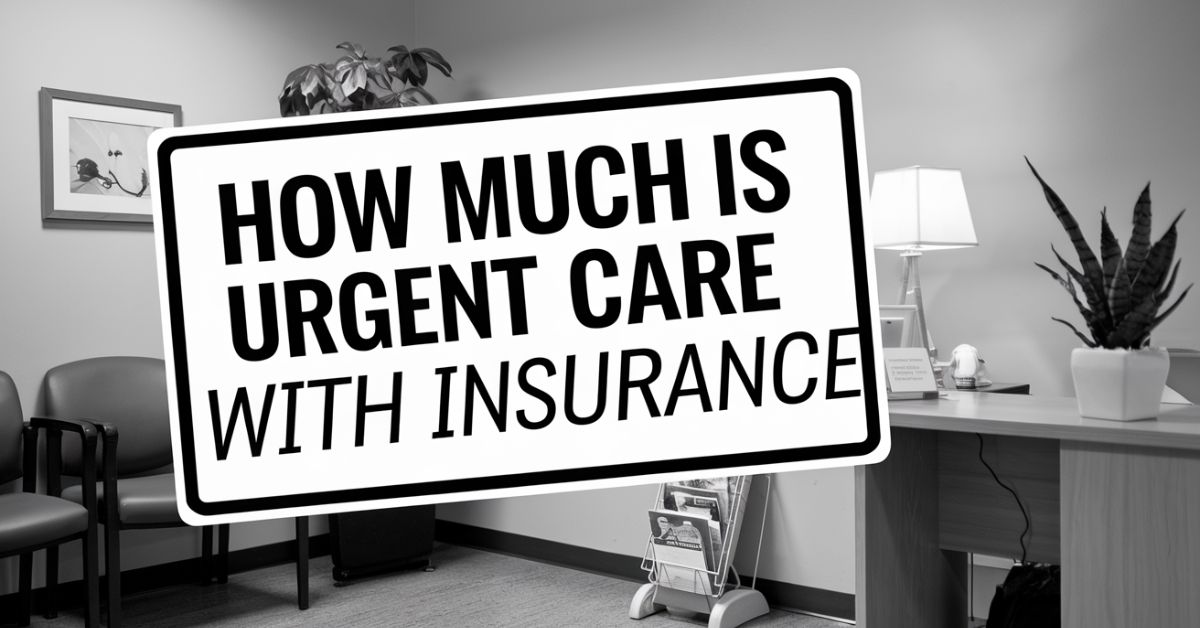 How Much Is Urgent Care With Insurance?