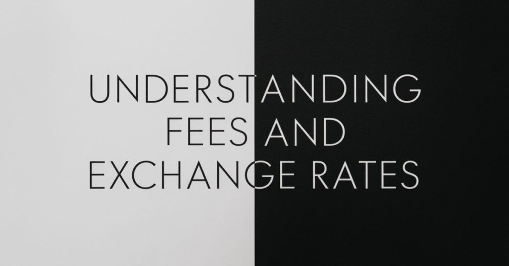 Understanding Fees and Exchange Rates