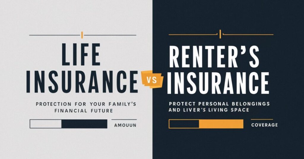 Life Insurance vs. Renter's Insurance