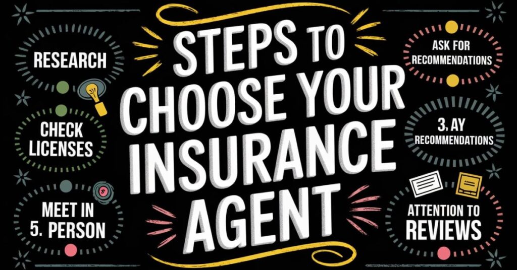 Steps to Choose Your Insurance Agent