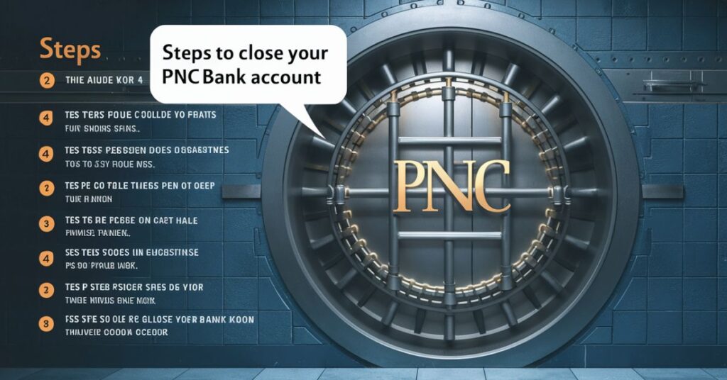 Steps to Close Your PNC Bank Account