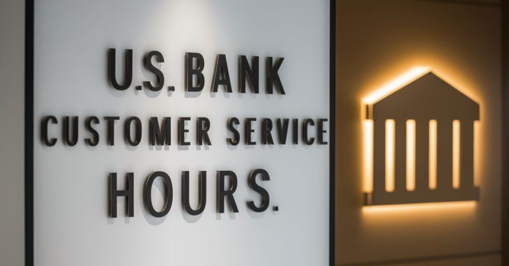 US Bank Customer Service Hours