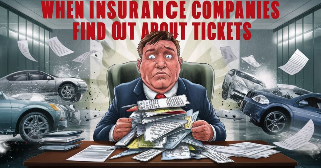 When Insurance Companies Find Out About Tickets?