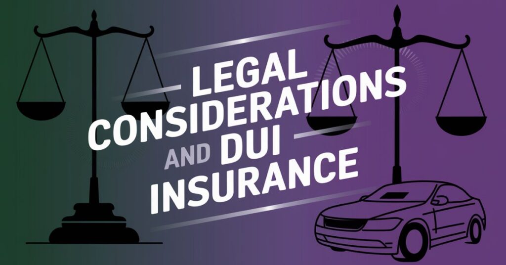 Legal Considerations and DUI Insurance