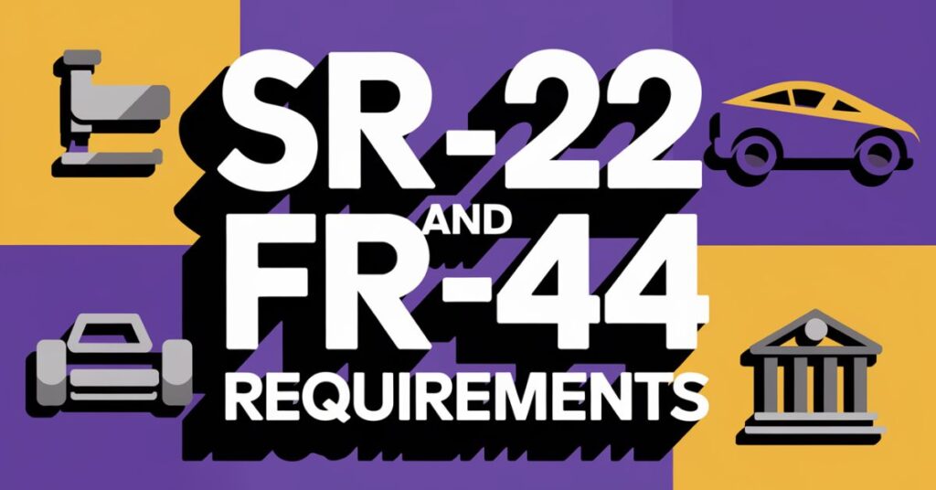 SR-22 and FR-44 Requirements