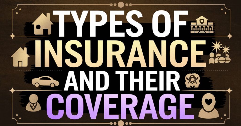 Types of Insurance and Their Coverage