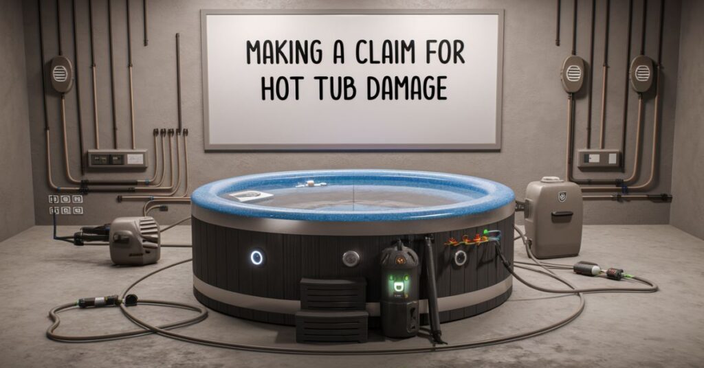 Making a Claim for Hot Tub Damage