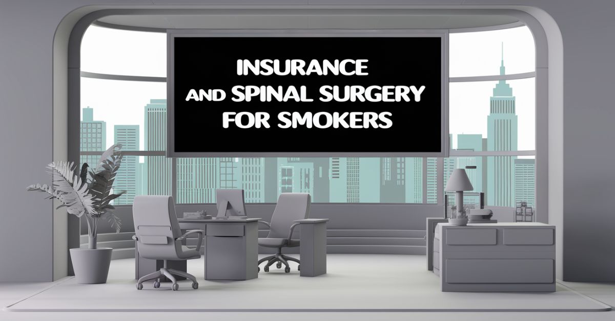 Insurance and Spinal Surgery for Smokers