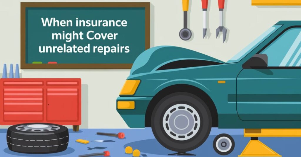 When Insurance Might Cover Unrelated Repairs